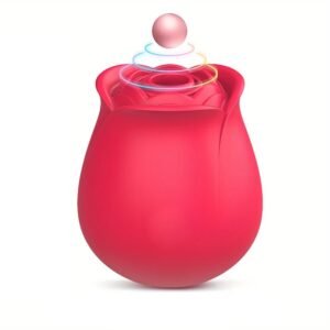 10 speed powerful vibrator rose clitoral suction cup vibrator female clitoral stimulator tongue licking nipple sex toy vibration