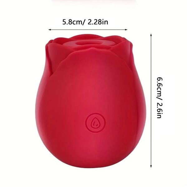 10 speed powerful vibrator rose clitoral suction cup vibrator female clitoral stimulator tongue licking nipple sex toy vibration - Image 10