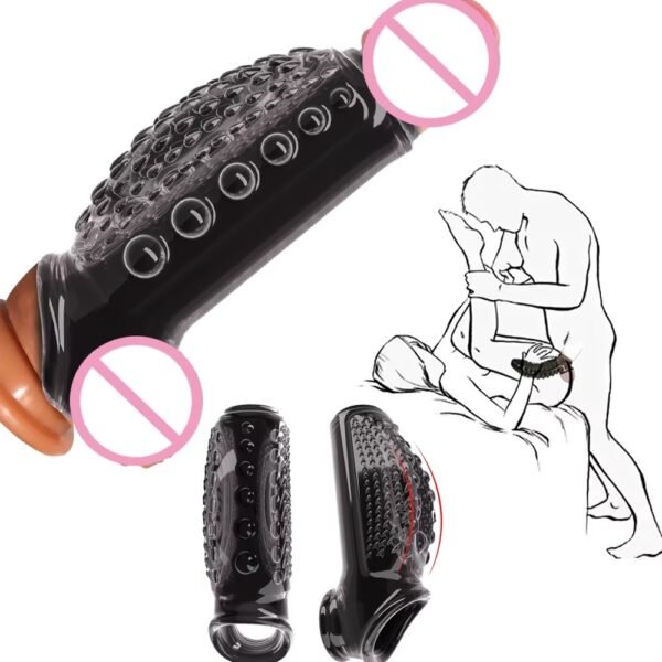 Cock Rings For Men Penis Enlargement Delay Ejaculation Stronger - Image 3