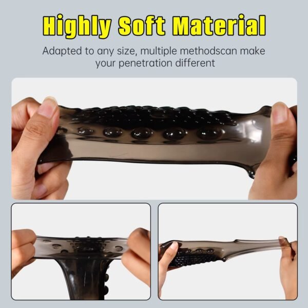 Cock Rings For Men Penis Enlargement Delay Ejaculation Stronger - Image 4