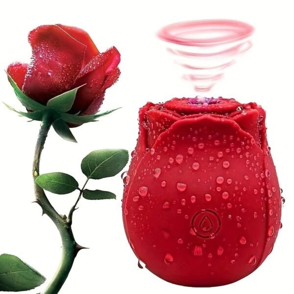 10 speed powerful vibrator rose clitoral suction cup vibrator female clitoral stimulator tongue licking nipple sex toy vibration - Image 8