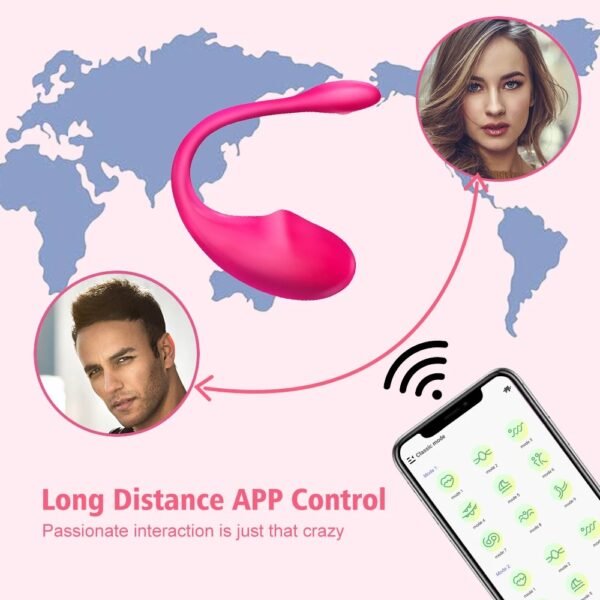 Wireless Vibration Love Egg Vibrator Vaginal G Spot Vibrating Stimulator Wearable Bluetooth APP Control Sex Toys For Adult Women - Image 2