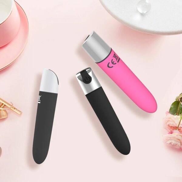 Powerful G Spot Mini Bullet Vibration Vibrator Vagina Clitoris Stimulator Dildo Rechargeable Masturbator Adult Sex Toy for Women - Image 12