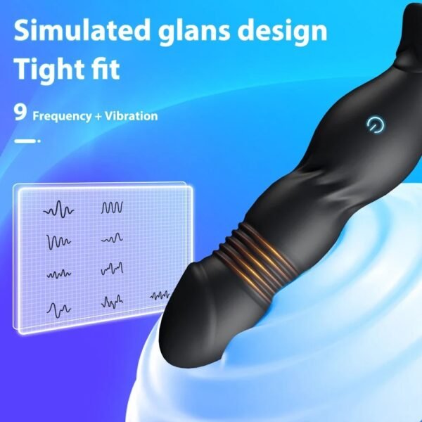 Wireless Bluetooth Telescopic Vibrating Male APP Remote Control Butt Plug Clit Stimulator Dildo Prostate Massager Adult Sex Toys - Image 3