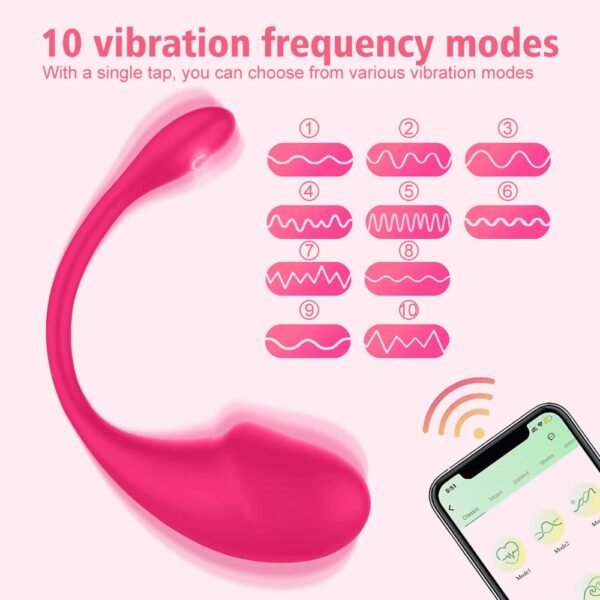 Wireless Vibration Love Egg Vibrator Vaginal G Spot Vibrating Stimulator Wearable Bluetooth APP Control Sex Toys For Adult Women - Image 7