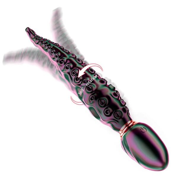 Octopus Tentacle Anal Vibrator Female G-Spot Clit Vagina Stimulation 360° Rotation Silicone Dildo Masturbation Sex Toys Women - Image 8