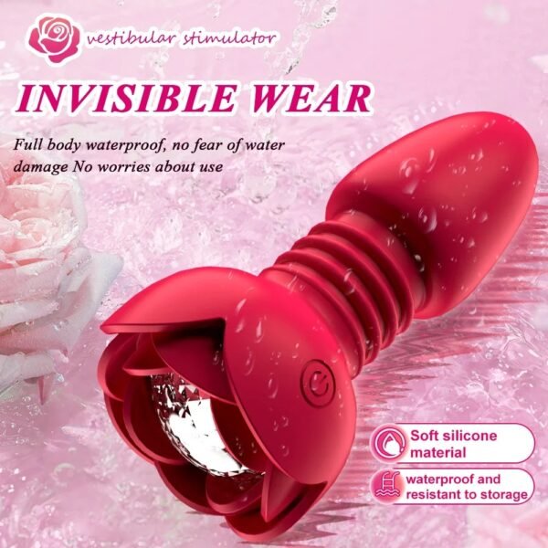 Wireless Bluetooth Voice-Activated LED Butt Plug APP Remote Control Telescopic Anal Vibrator Dildo Male Prostate Stimulator Gay - Image 9