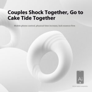 APP Vibrating Clitoral Stimulator Strong Penis Erect Cock Ring Cage Erection Enhance Sex Ability Product Sex Toys For Men Couple